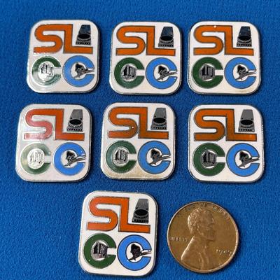 SALT LAKE CITY & COUNTY? ENAMELED PLANCHETS