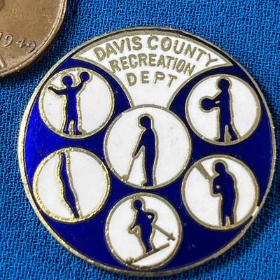 DAVIS COUNTY REC. DEPT. 8 PC. PLANCHETS