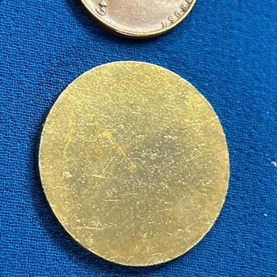 SALT LAKE COUNTY MOUNTED POSSE ENAMELED PLANCHETS X 7