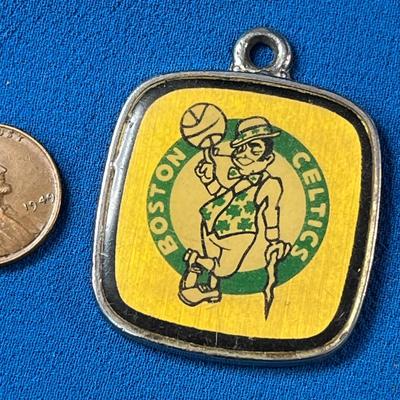 VINTAGE BOSTON CELTICS FOB PENDANT