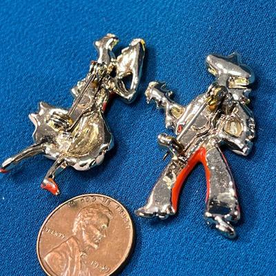 VINTAGE FIESTA DANCERS PAIR