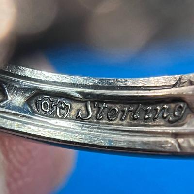 STERLING â€œCOMMUNITYâ€ SPOON RING