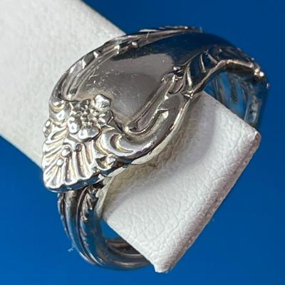 STERLING â€œCOMMUNITYâ€ SPOON RING