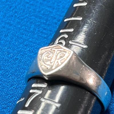 STERLING CTR RING
