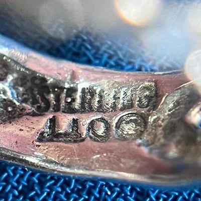 INTERESTING STERLING AFRICAN WILDLIFE RING 