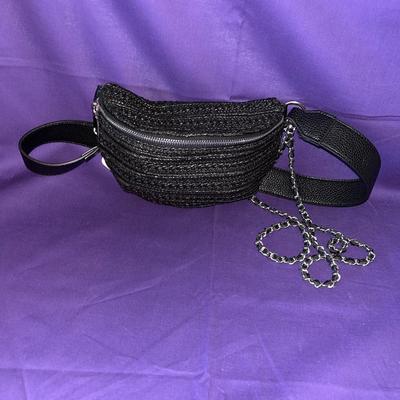 Steve madden woven chain Fanny pack