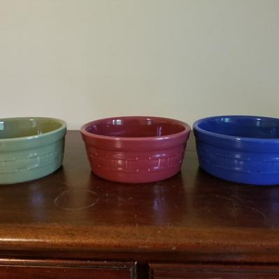 Longaberger Dog Bowls