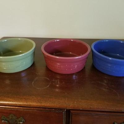 Longaberger Dog Bowls