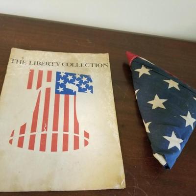 48 Star American Flag & Book