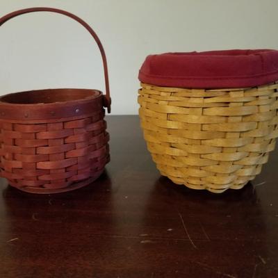 2 Longaberger Baskets