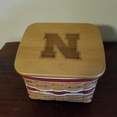 Nebraska Cornhuskers Longaberger Basket