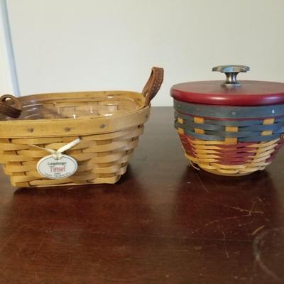 2 Longaberger Baskets