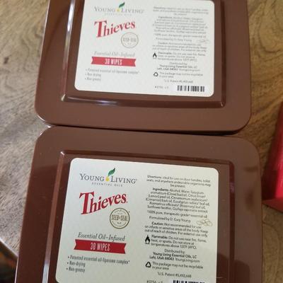 Young Living Wipes & Diffuser