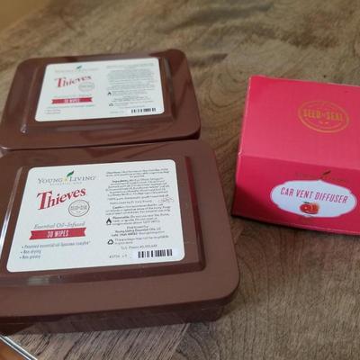 Young Living Wipes & Diffuser