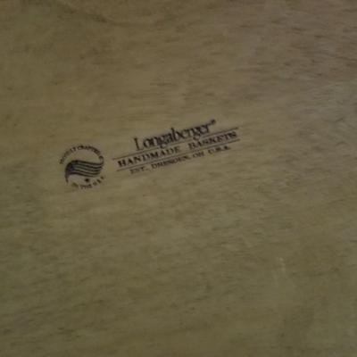 Extra Large Longaberger Basket with Lid