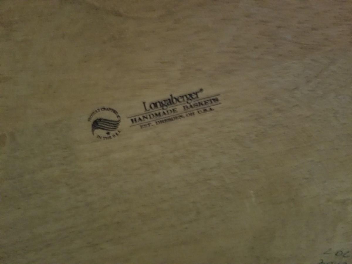 Extra Large Longaberger Basket with Lid