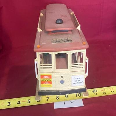 Jim Beam Cable Car Decanter