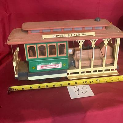 Jim Beam Cable Car Decanter