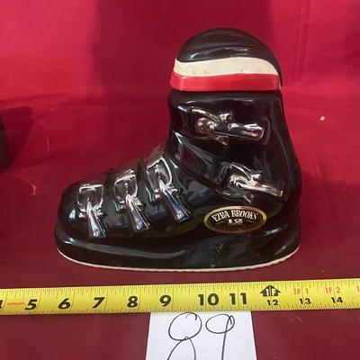 Ezra Brook Ski Boot Decanter