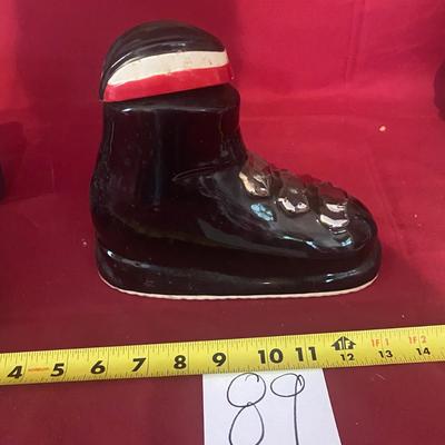 Ezra Brook Ski Boot Decanter