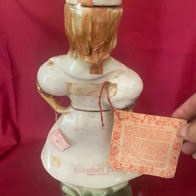 Vintage Bohemian Girl Decanter
