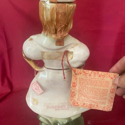 Vintage Bohemian Girl Decanter