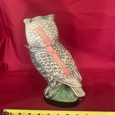 Vintage Jim Beam Owl Decanter