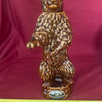 1968 Ezra Brooks Bear Decanter