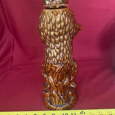 1968 Ezra Brooks Bear Decanter
