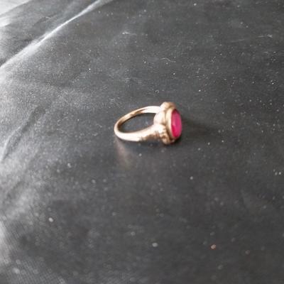 ANTIQUE 10K GOLD RING SIZE 5