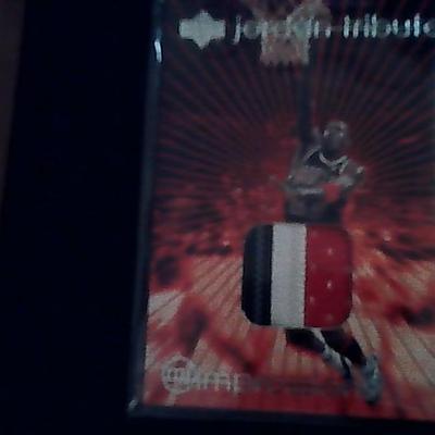 michael jordan jersey patch card
