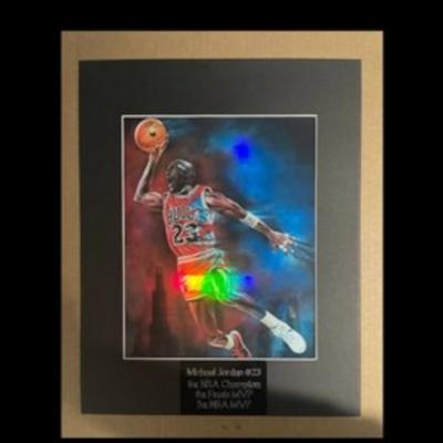MICHAEL JORDAN  HOF PLAQUE