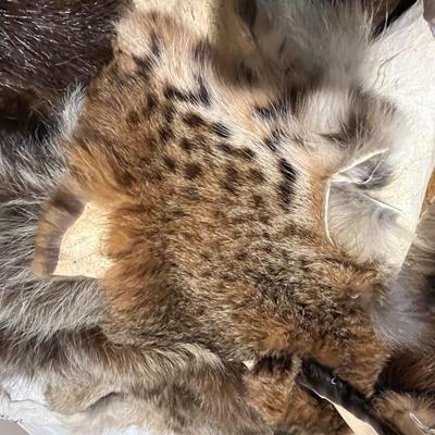 Box of Scrap Craft Fur