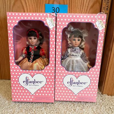 Effanbee Girl Dolls NIB