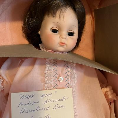 Two Madame Alexander Dolls In Boxes
