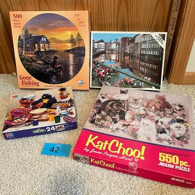 Lot of puzzles