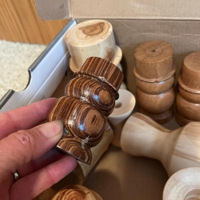 Lot of Wood items