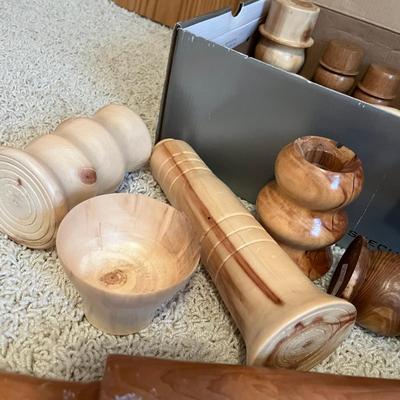 Lot of Wood items