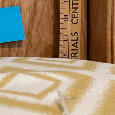 Rolling ottoman storage container
