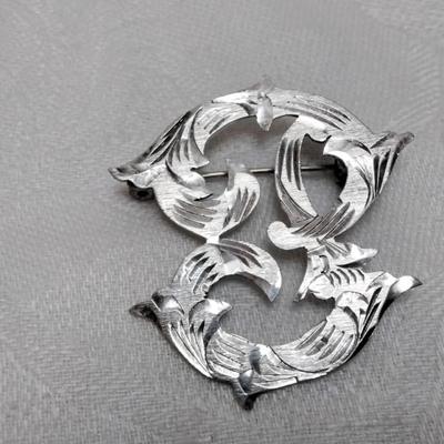 Vintage Handmarked Mexico 925 Brooch