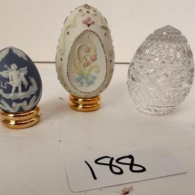 3 PC COLLECTIBLE EGG LOT