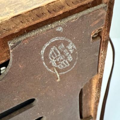 VINTAGE LADDER, RADIO, AND HULL LOT 