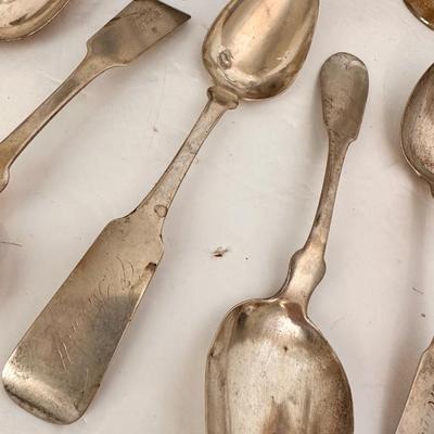 STERLING AND COIN SILVER LOT 