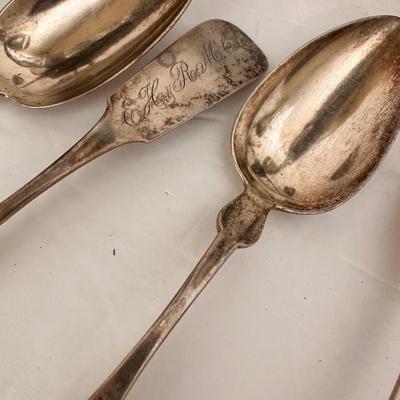 STERLING AND COIN SILVER LOT 