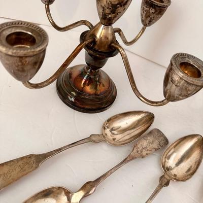STERLING AND COIN SILVER LOT 