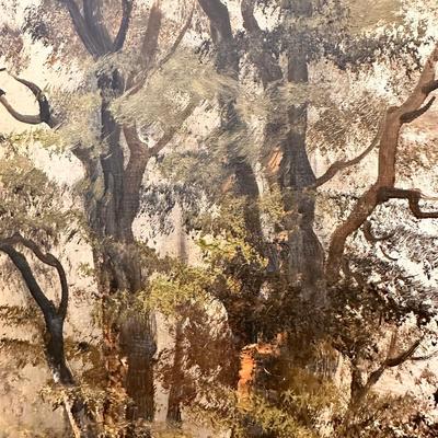 SIGNED FRAMED LANDSCAPE PAINTING 