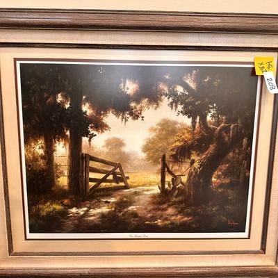 ONE SUMMER DAY FRAMED PRINT WINDBERG