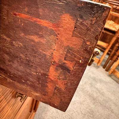 ANTIQUE OAK WASH STAND 