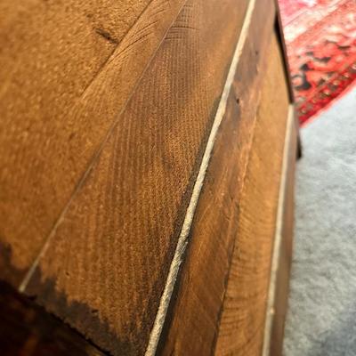 ANTIQUE OAK WASH STAND 