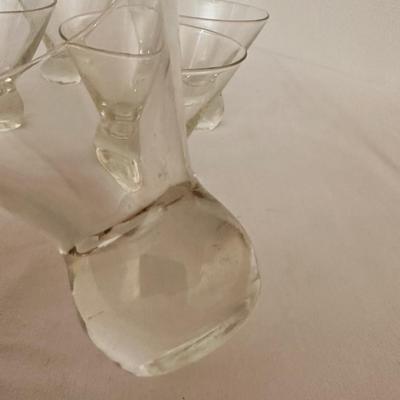 CRYSTAL BARWARE LOT